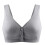 Nursing Bra Cotton Wireless Seamless Front Snap Padded 1