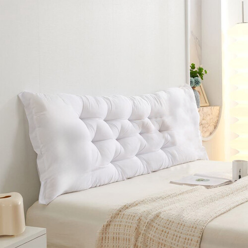 Bedside Cushion Soft Backrest Pillow for Bed Tatami Support 2
