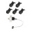 For  A1/A1Mini Hotend Heating Assembly +Potholder 3D Printer A1 Hotend Heating Kit 3D Printer Accessories 1