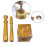 Wood Doming Block Set for Jewelry Making with Dapping 2