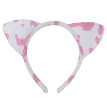Serre-tête corne de vache et oreilles pour fêtes et cosplay
