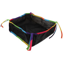 Bolsa de almacenamiento de malla para cochecito, color negro, 1 unidad