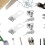 Stainless Steel Keyed Hasp Lock 2 Sets 8