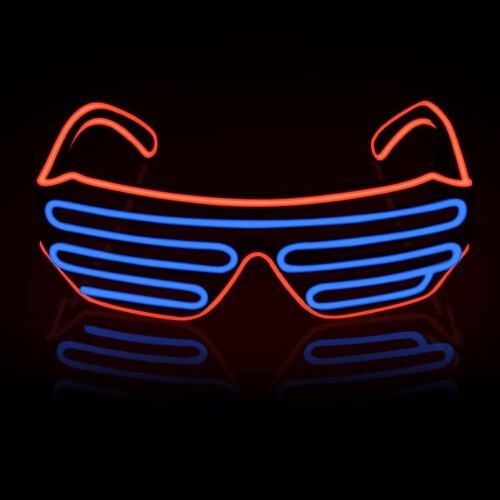 LED Light-Up Glasses for Adults Party 1 Pair