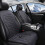 Oppvarmet bilsetepute i velour, 18,9 tommer 2