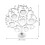 Unbranded photo frame collage for wedding money tree 7