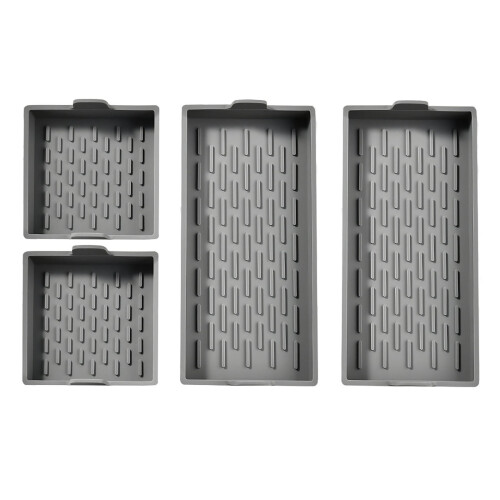 Baking biscuit molds silicone non-stick set of four