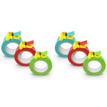 Tape Cap Compact Tape Dispenser,6Pack for 1inch, 1-1/2inch and 2inch Masking and Painter'S Tape,DIY Painting Accessories