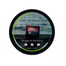 Round Display 1.28 Inch Round Touch Screen,240x240,65k Colors,RTC,Charge IC,TF Card Slot ForProgrammable Touch Watch