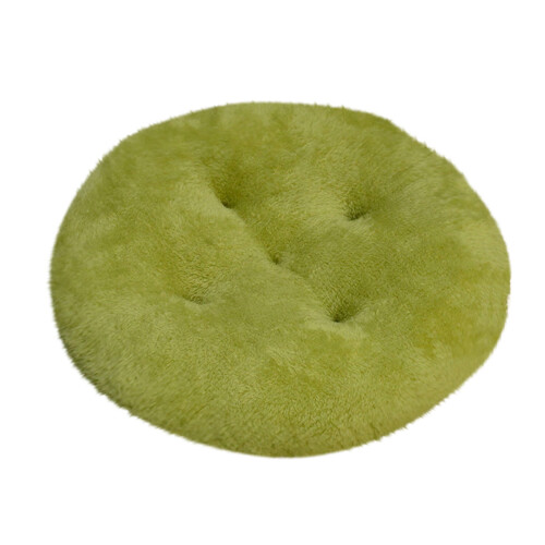 Pluche zitkussen rond, verdikt, 1 stuk