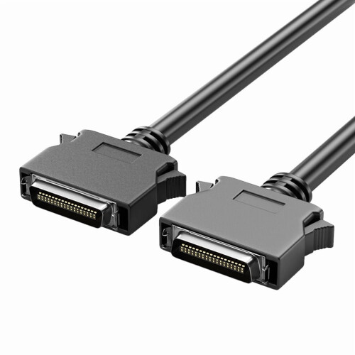 Cabo de sinal SCSI macho-macho para unidades de fita e scanners.