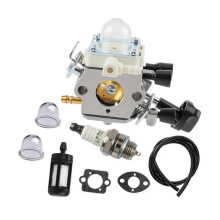 Carburateur Kit met Bougie Pakking Vervanging voor ZAMA C1M-S261B voor BG56 BG86 SH56 SH86 Blazer 4241 120 0616
