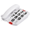 Fasttelefon med store knapper for eldre med visuell eller 1