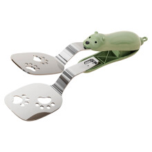 Pinces de cuisson pour barbecue, acier inoxydable résistant à la chaleur (lot de 2)