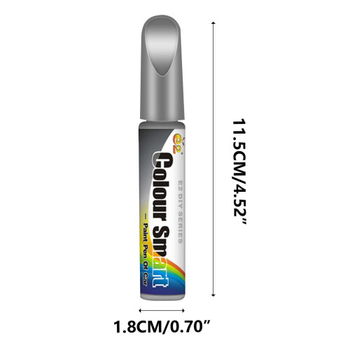 Silver Touch Up Paint Pen 0.4 Oz for Cars 1