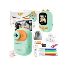 Digitální fotoaparát s okamžitým tiskem 1080P s dvojitým objektivem 32 GB
