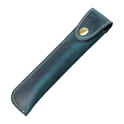 Læder fyldepenneholder-etui