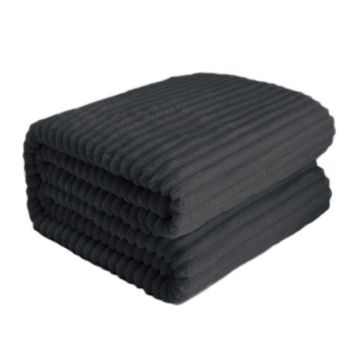 Couverture d'hiver double couche isolante et moelleuse