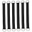 Heavy-duty tree swing rope set black 6 pcs 4