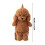 Teddy Dog Plush Backpack for Kids with Fleece Lining, Snack 3