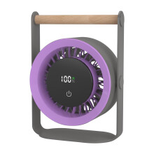USB újratölthető asztali ventilátor 100 sebességes, 4000 mAh-s