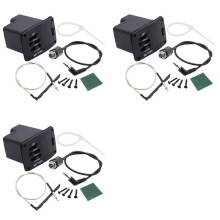 3X Przetworniki UK-2000 Ukulele  Guitar Pickup 2-Pasmowy UK2000 EQ Equalizer System do Ukulele Guitarra