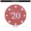 Poker Chip Set 100 pcs with Storage Box 3
