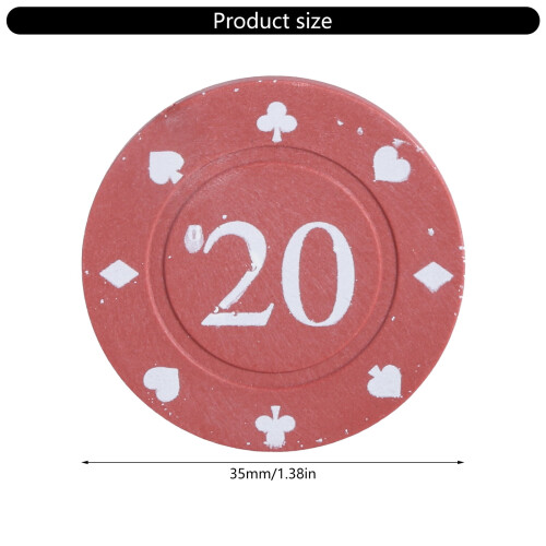 Poker Chip Set 100 pcs with Storage Box 2