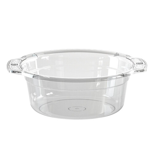 Bac à vaisselle portable transparent pour évier de cuisine