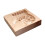Moule à biscuits en bois 10 cm, motif sculpté 2