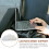 Apoio de pulso branco para escritório e escrita (1 unidade) 3