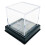 Vitrine transparente en acrylique pour balles de baseball avec support 1