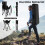 Ensemble table et chaises de camping avec sac de transport noir 4