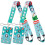 Porte-badge d'identification de dentiste avec cordon détachable (2 pièces) 1