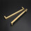 Cabinet Pulls Brushed Nickel Square10Pack8.8in Centers 3