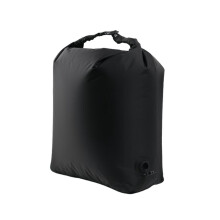 24L Hand Roll Compression Storage Bag Travel Luggage Cubes Reusable Clothes Organizer Sealed Packing Bag Black