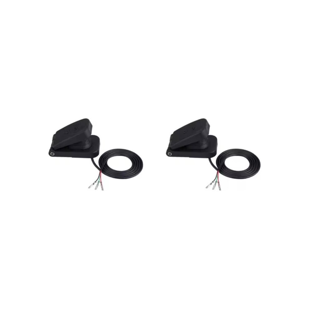 2Pcs Electric Tricycle Throttle Speed Control Pedal Accelerators Brake Foot For Electric Car Scooter Boat Bike 6032128498241