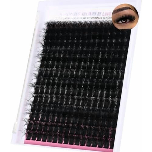 Wispy Mega Volume Vippeklaser 300D D-Krøll 14 mm 224 stk