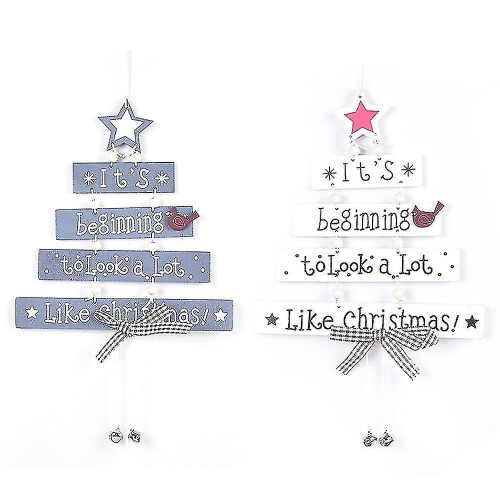 Træ juletræ vedhæng dørophæng