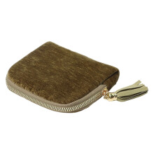 Estuche organizador de joyas con cremallera, azul medianoche, 5,31 x 4,72 pulgadas.
