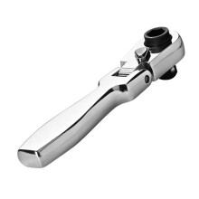2-in-1 Ratchet Wrench with Activity , Carbon Steel Double-Ended Wrench for Automotive Home Repair 2-in-1 Flat