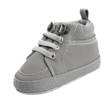 Baby Walking Shoes Soft Sole High-Top Ankle Sneakers