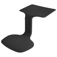 Surf Tragbarer Laptoptisch Schwarz 24" T x 14,2" B x 11" H