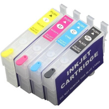 Cartuș de cerneală reîncărcabil, gol, compatibil cu Epson 232/232XL