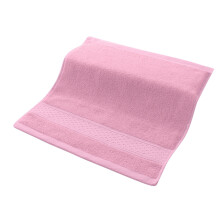 Serviette Bizhua, serviette carrée en coton uni, douce et absorbante pour le visage, 1 serviette