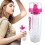 Plastic waterfles met fruitinfuser, lekvrij, 750 ml 1