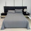 Drap-housse en satin de coton 100 % coton, profondeur 45 cm 1