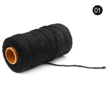 100 meter lang / 100 yard puur gedraaid koord touw voor macramé knutselprojecten