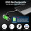 Lumini stroboscopice LED wireless 4 buc cu telecomandă încărcată prin USB 3