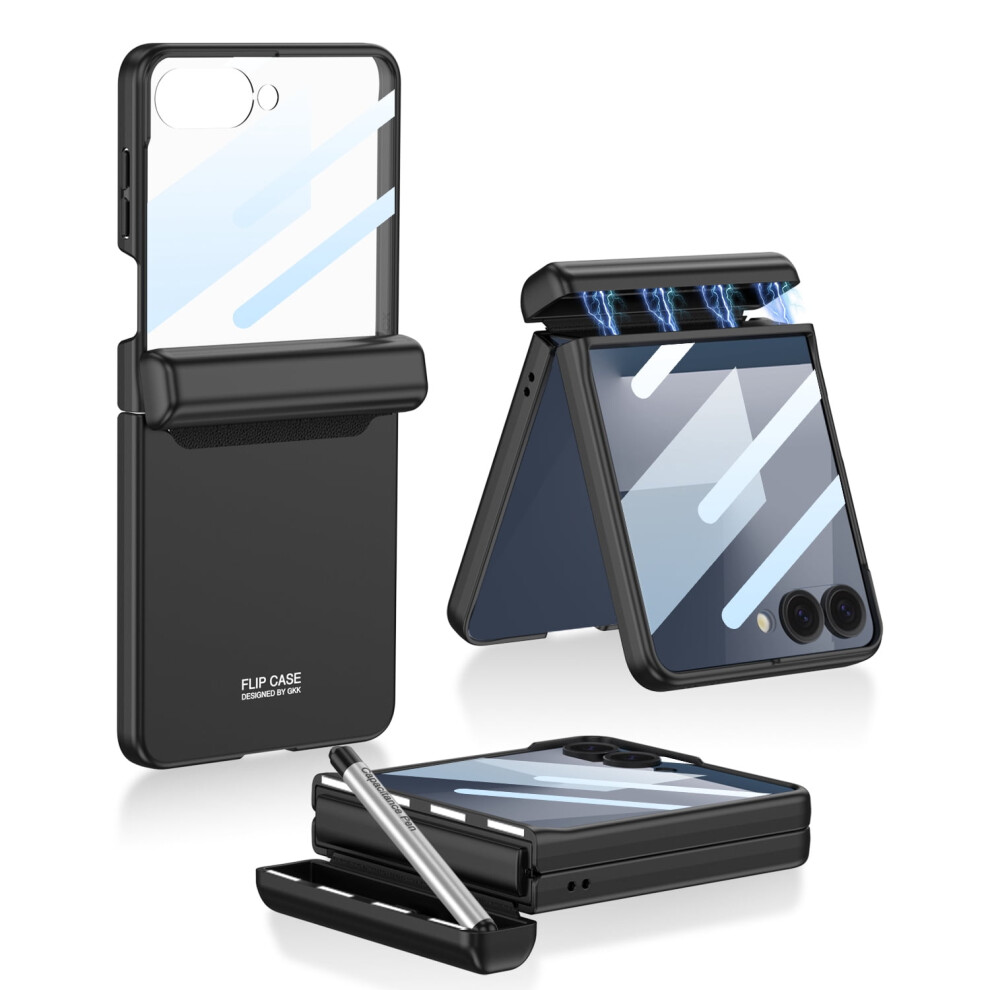 Samsung Galaxy Z Flip 7 Case With Hinge Protection, Stylus 9418476004858